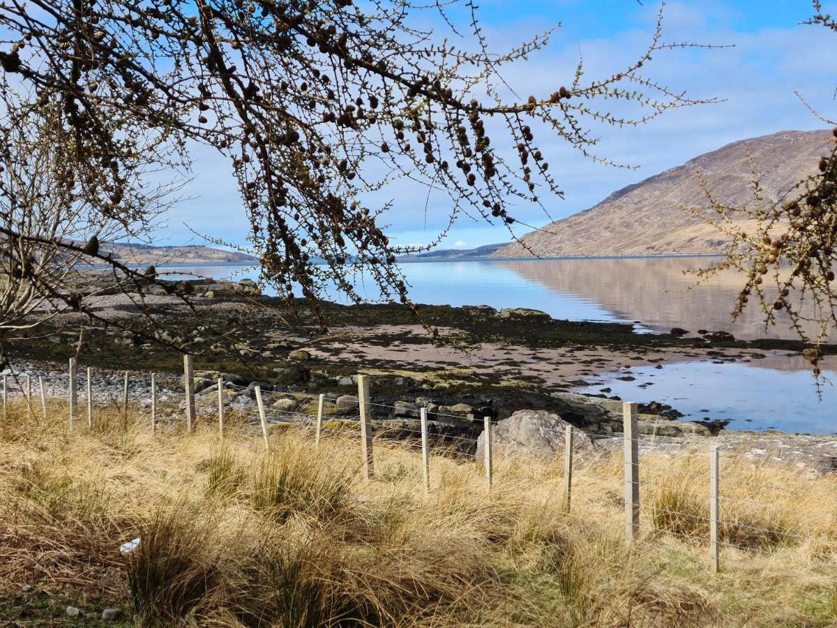 The Bay ,Luxury Shepherds Hut, Dundonnell Exterior photo