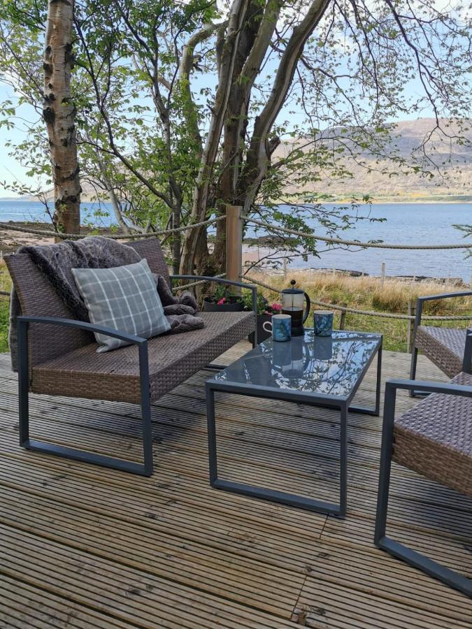The Bay ,Luxury Shepherds Hut, Dundonnell Exterior photo